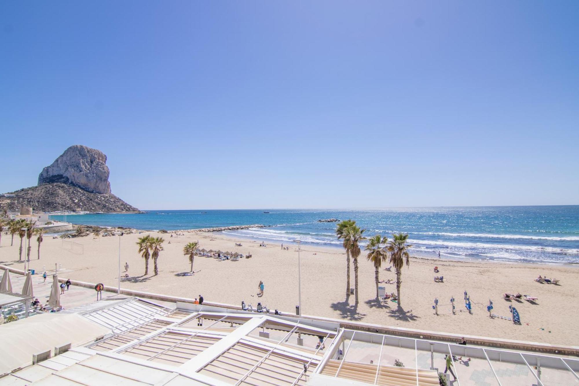 Apartamento En 1ª Linea Calpe-Playa Exterior photo