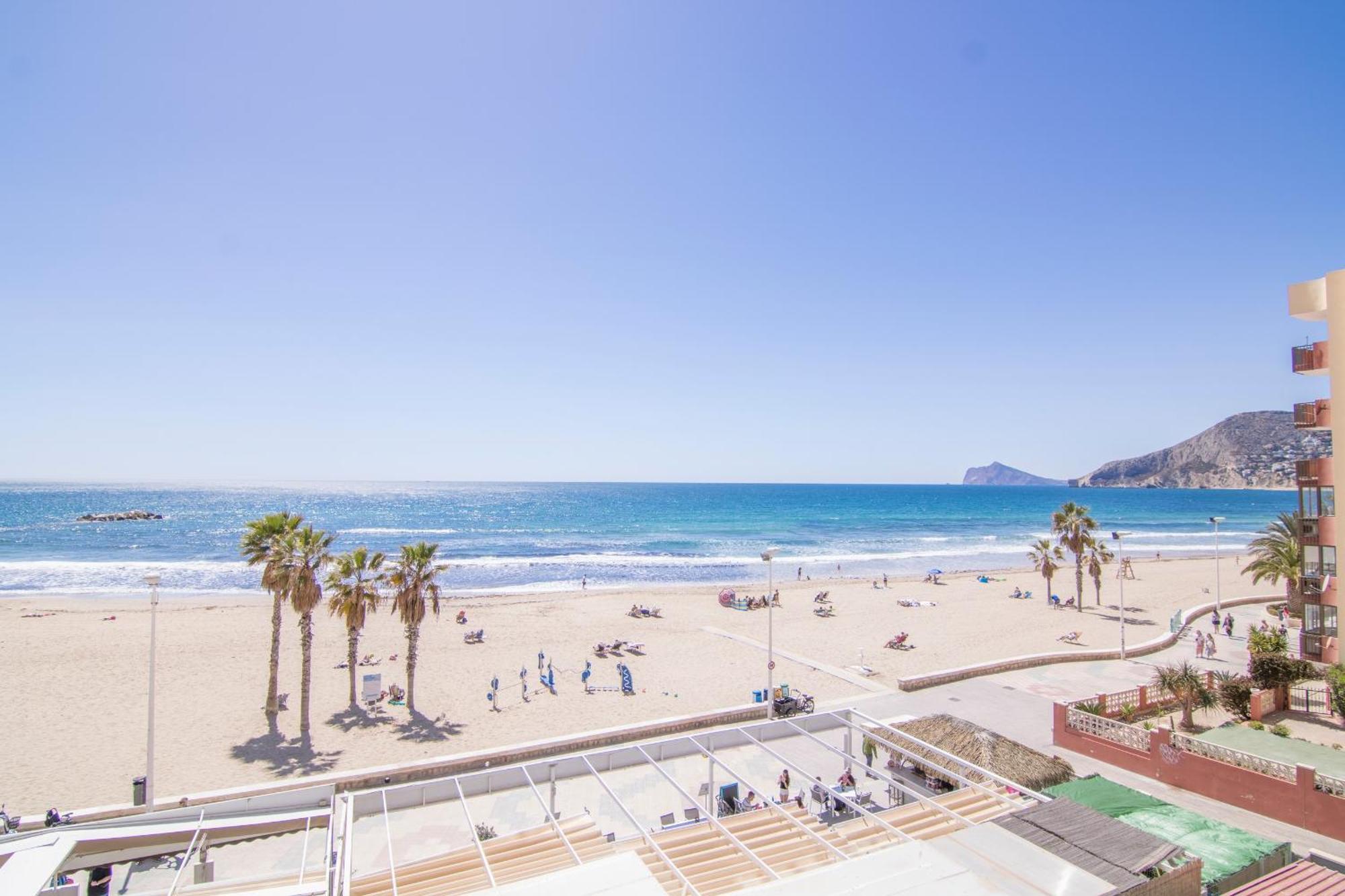 Apartamento En 1ª Linea Calpe-Playa Exterior photo
