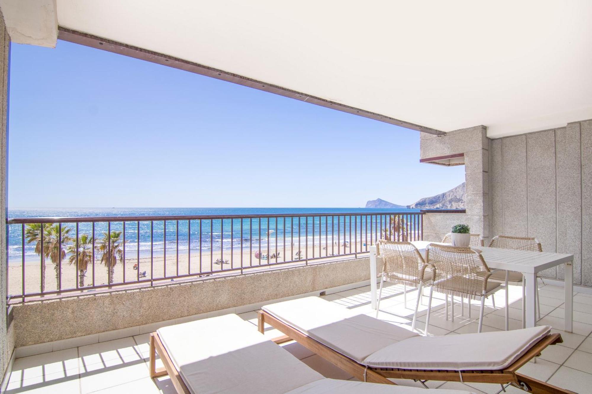 Apartamento En 1ª Linea Calpe-Playa Exterior photo